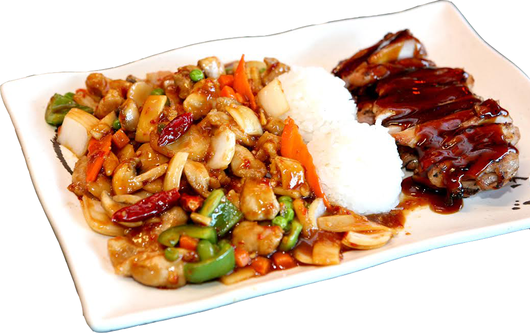 Teriyaki Chicken & Kung Pao Chicken