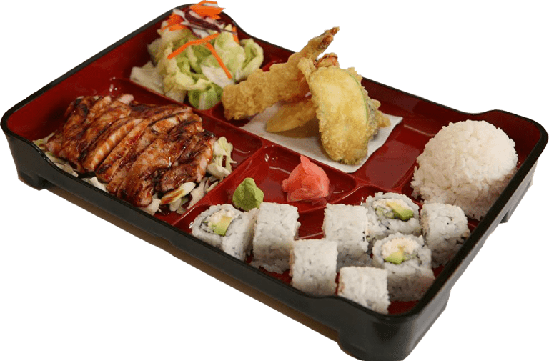 Menu of California Rolls, Teriyaki & More in Puyallup, WA Happy Bento